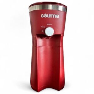 Gourmia Iced Coffee Maker | Red- NO TUMBLER